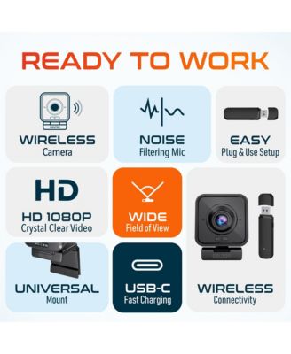 C50 1080p Wireless Webcam with Microphone
