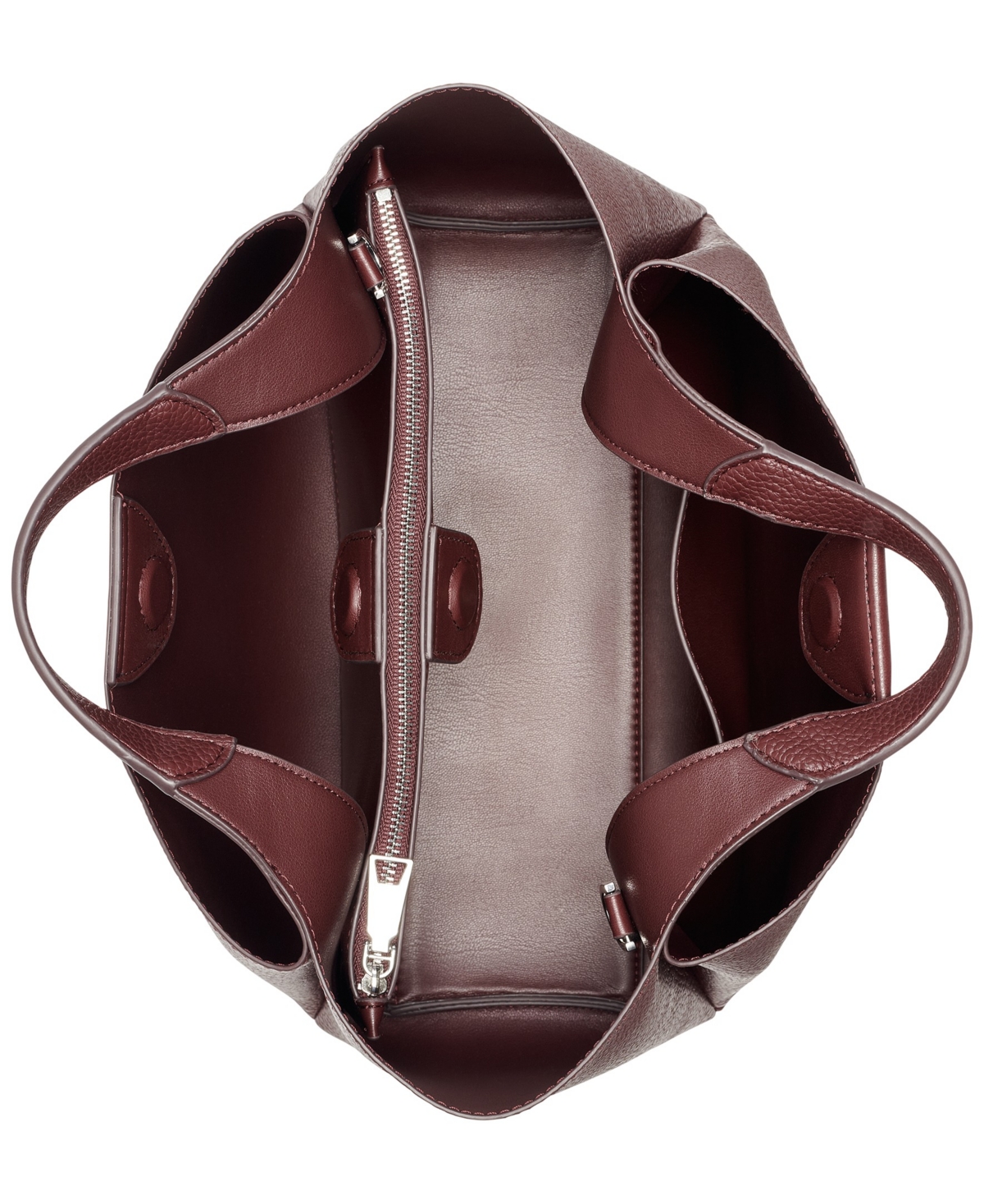 Dkny Willa Top Handle Satchel Bag In Brown