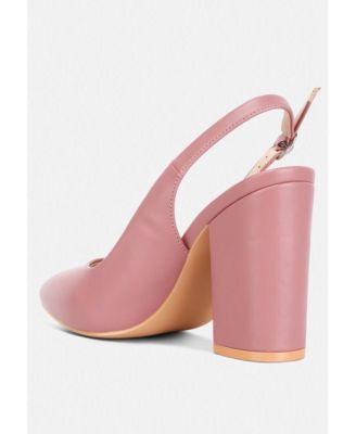 Women's Creidne Block Heel Pointed Toe Sandals