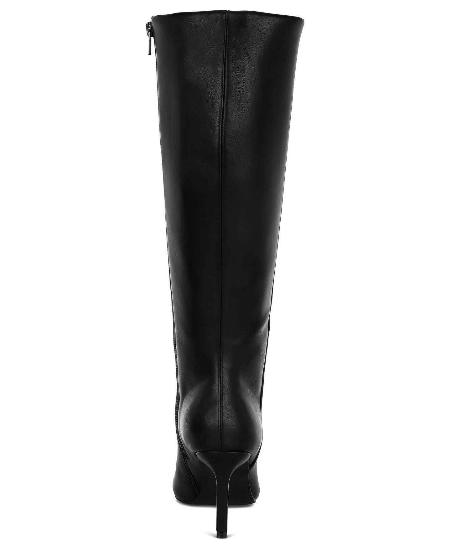Женские ботинки London Rag Skara Faux Leather Calf, цвет: Чёрный кожаный — фото 3