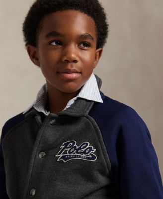 Big Boys Logo Fleece Jacket