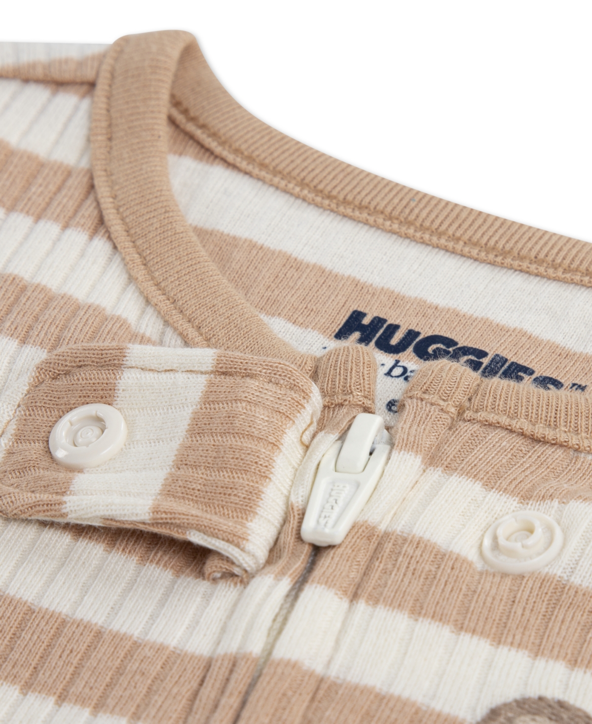 Huggies Baby Boys 2-Way Full-Zip Footed Coverall