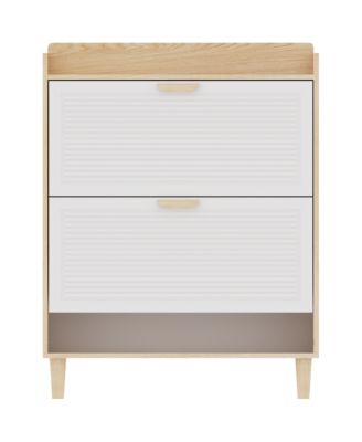 Nordic Shoe Storage Cabinet 2 - White