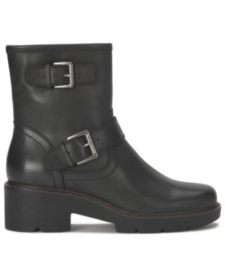 Women's Migyn Buckle Moto Lug Sole Booties