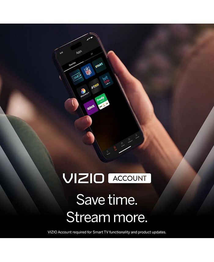 Vizio Size 32  LED Smart TV Class HD 720p  Smart TV - Black - 32 inches