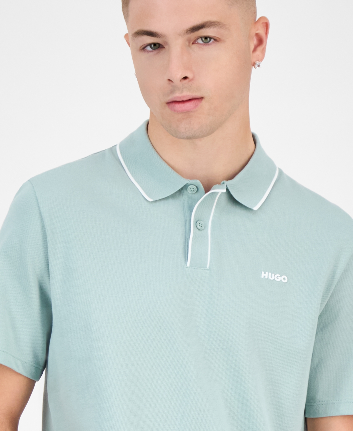 Hugo Boss Men's Dalombi Button-Placket Polo Shirt