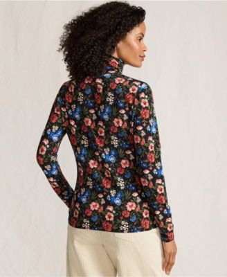 Women's Lightweight Jersey Long Sleeve Turtleneck