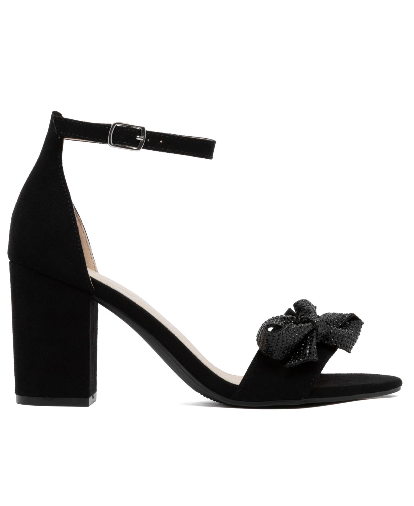 Женские сандалии Sugar Macayla Bow Detail Dress Sandal, цвет: Чёрный — фото 2