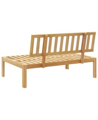 Pallet Middle Sofa Natural Wood Solid Acacia Wood