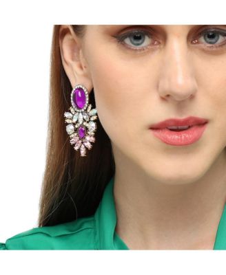 Party Stone Drop Earrings
