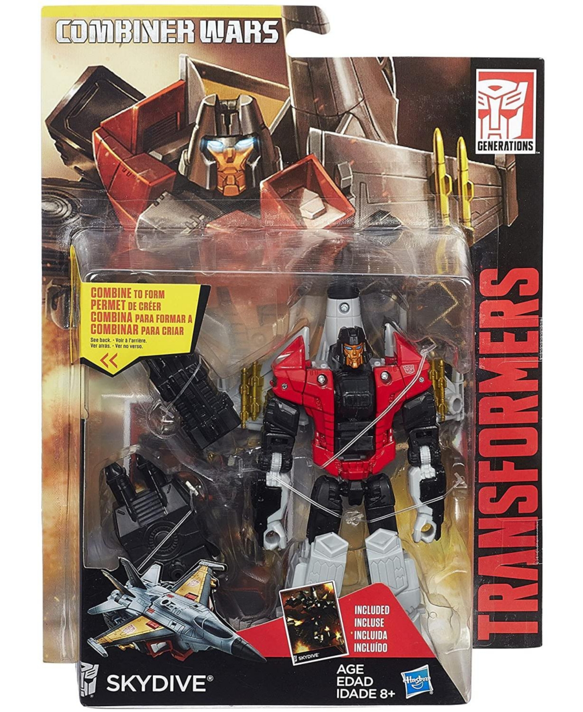 Transformers Deluxe Sky Dive | Transformers Generations Combiner Wars