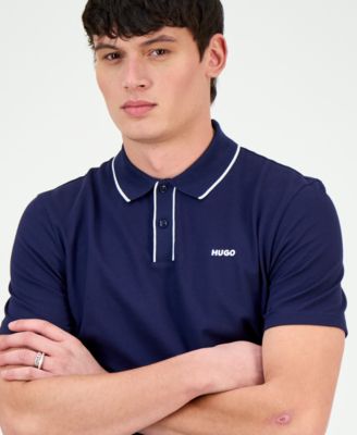 Men's Dalombi Button-Placket Polo Shirt