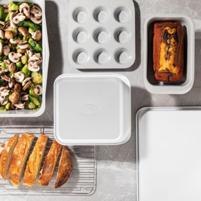 6-Piece Nonstick Stackable Nesting Bakeware Set