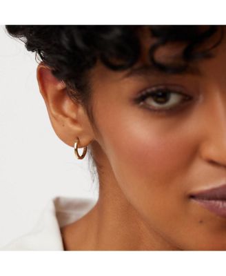 Gold Huggie Hoop Earrings - Huggie Hoops Small