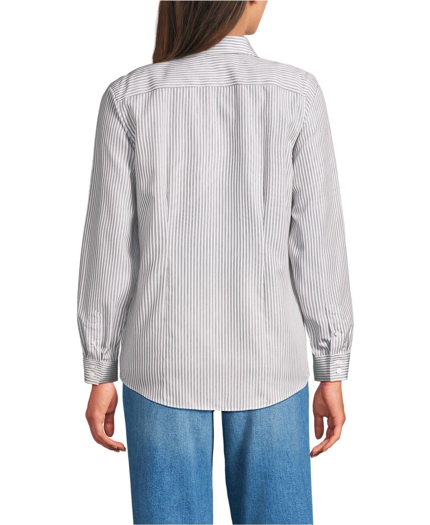 Women's No Iron Supima Cotton Long Sleeve Shirt