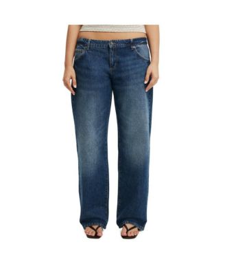 Women's Low Rise Straight Jean