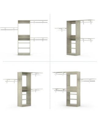 Adjustable Closet System for Bedroom