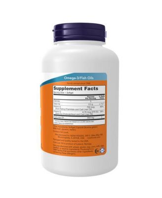 Cod Liver Oil ,650 Mg ,250 Softgels