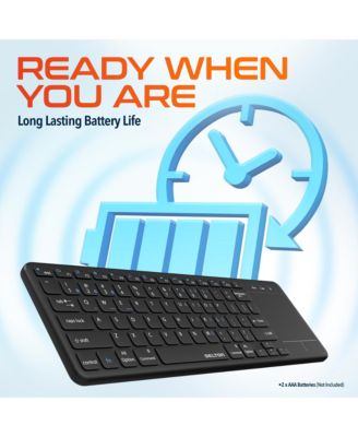 N60 Mini Bluetooth Wireless Keyboard, Touchpad (DKMIN60-WB