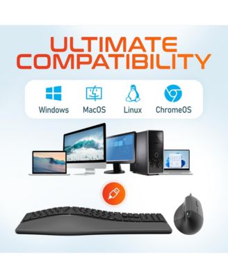 USB KB250 Ergo Keyboard and S38