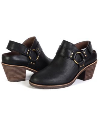 Women's Valora Almond Toe Slingback Booties