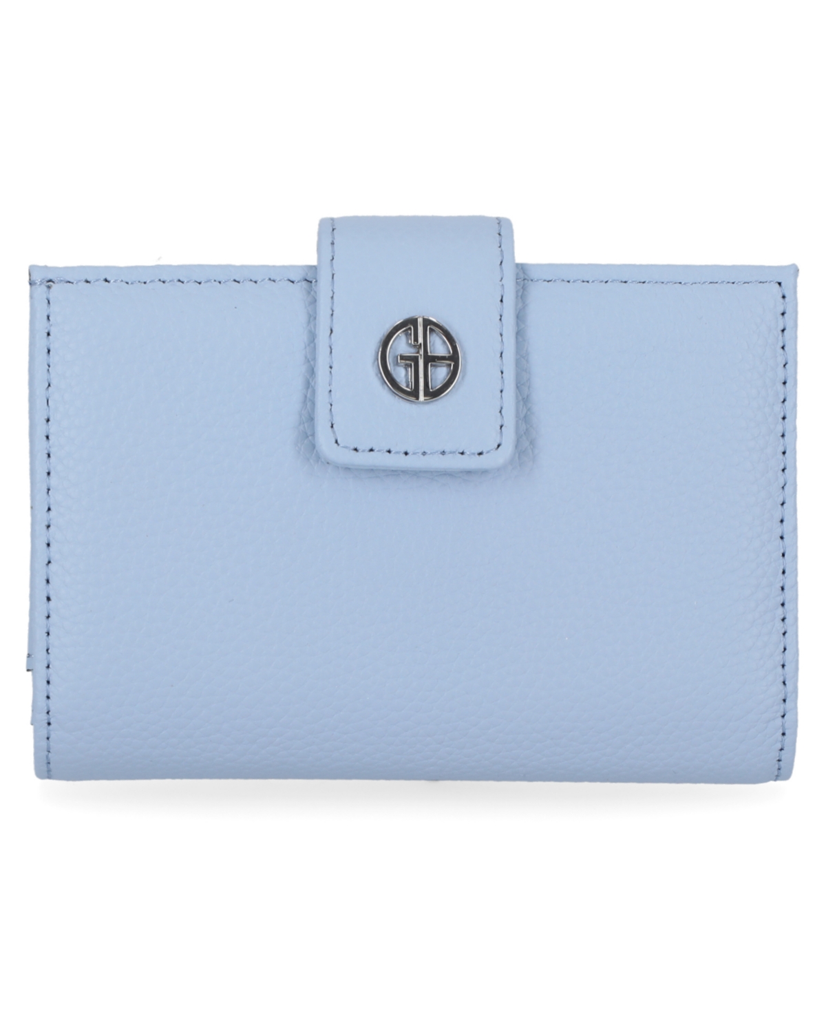 Framed Indexer Leather Wallet, Created for Macy's - Chambray