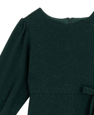 Girls' 7-16 Ruffle Detail Wrap Dress