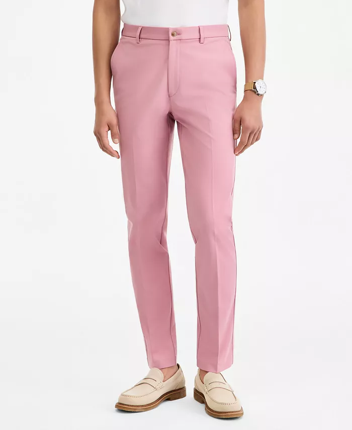 Men's Classic-Fit Cotton-Blend Dress Pants - thumbnail 2