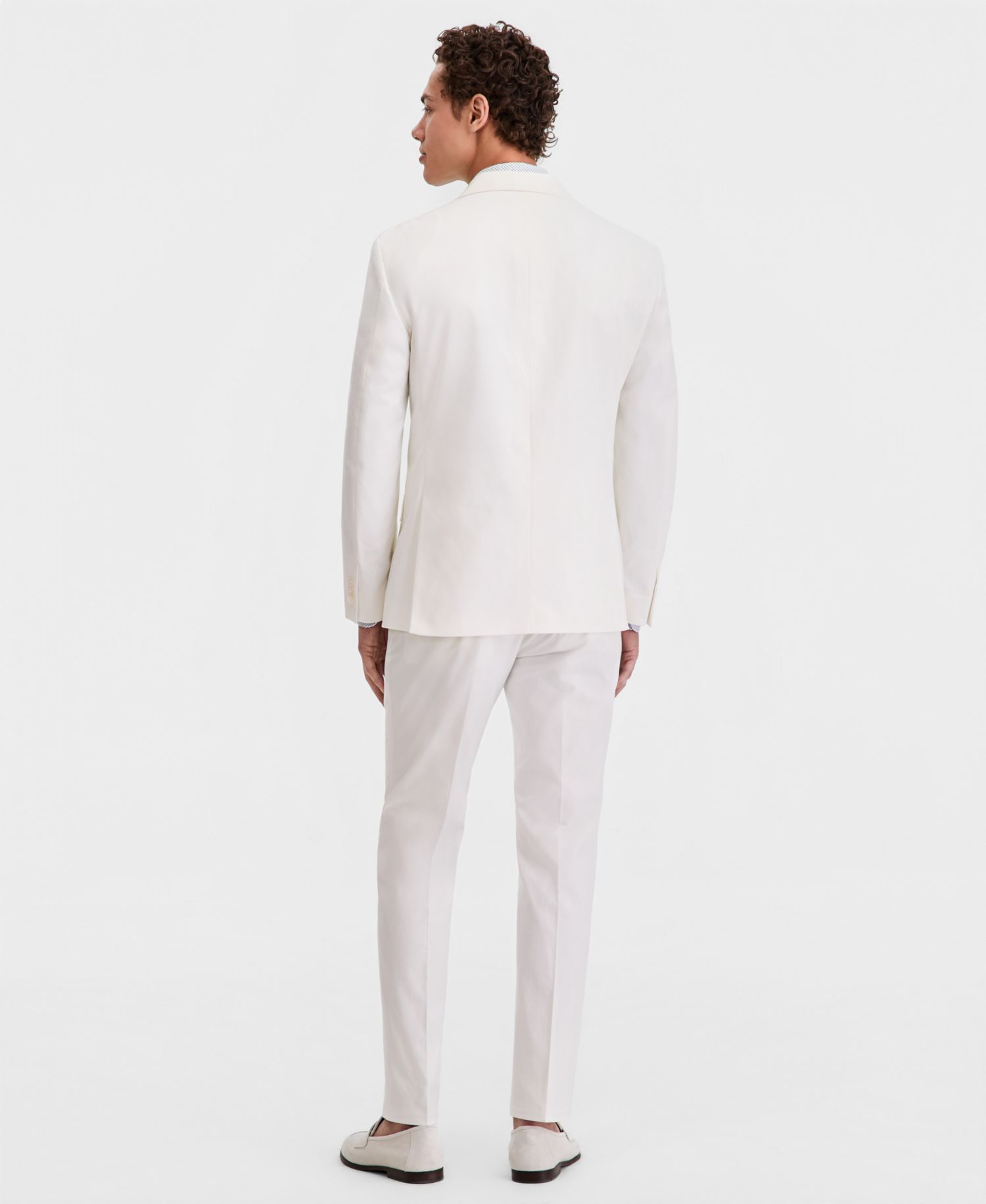 Men's Modern-Fit TH Flex Stretch Cotton Suit Separate Vest