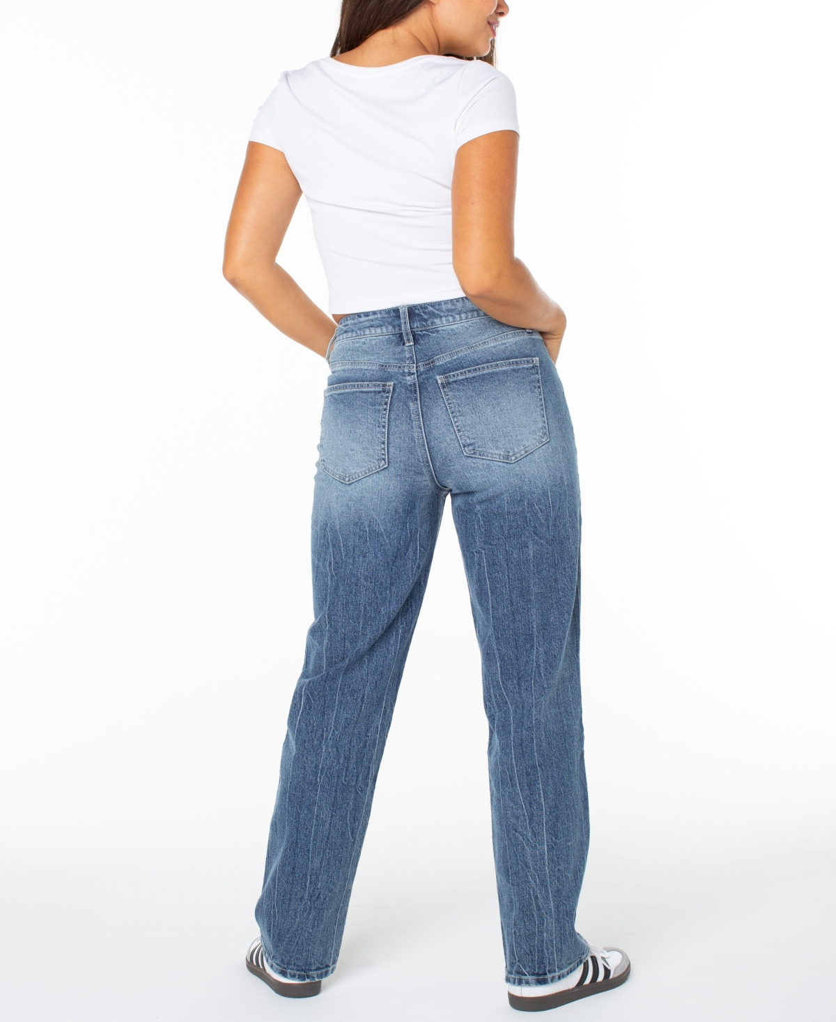 Celebrity Pink Juniors' Skater Straight-Leg Jeans