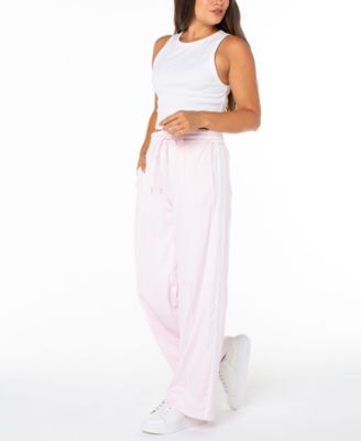 Juniors' Side-Striped Track Pants