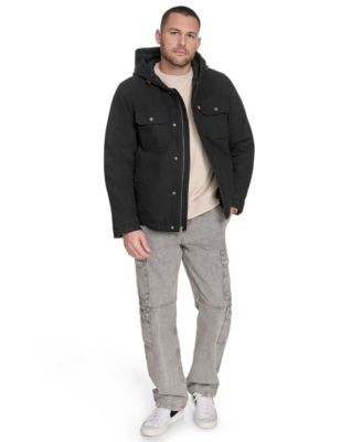 Men's Cotton Canvas Hood Jacket