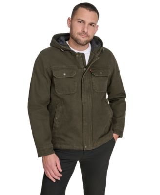 Men's Cotton Canvas Hood Jacket