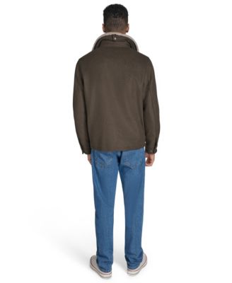 Men's Wool Blend Depot Sherpa Collar Jacket 