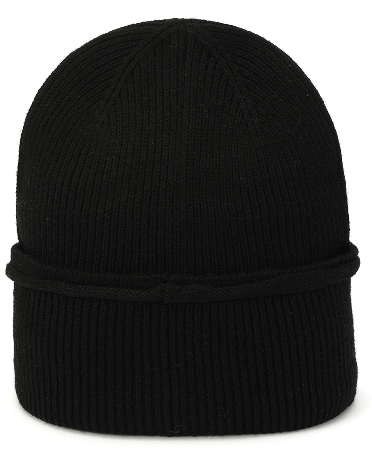 Michael Kors Women's Exposed Seam Cuff Beanie In Black