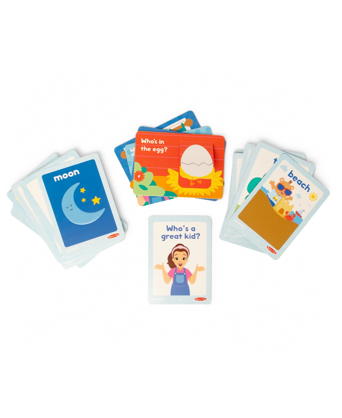 Melissa & Doug Ms. Rachel 1st Words Flashcards in Display