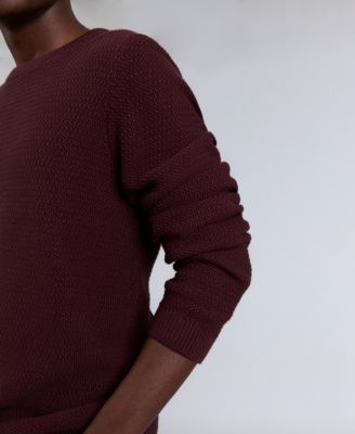 Men's Popcorn Crewneck Sweater