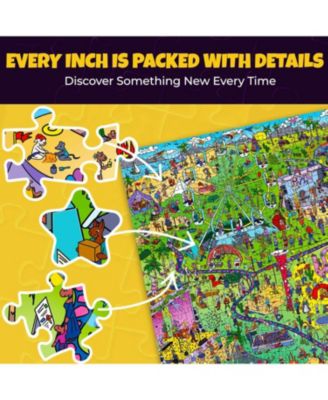 1000 Piece Puzzle for Adults with Hidden Secrets & Audio Story