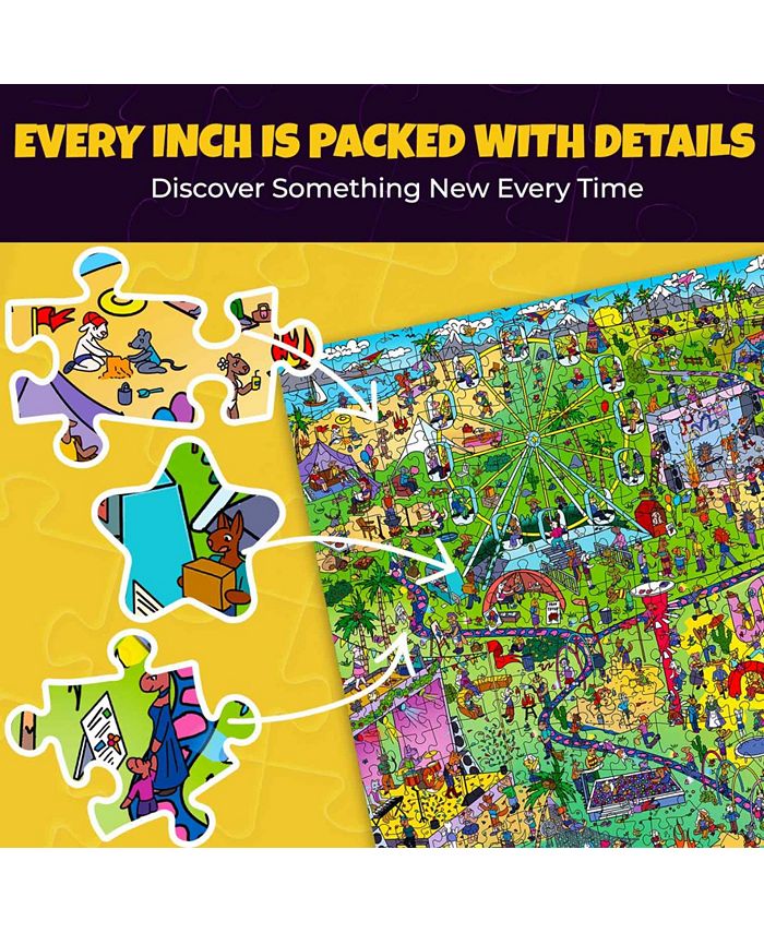 QUOKKA 1000 Piece Puzzle for Adults with Hidden Secrets & Audio Story - Multi - 1000 Pieces