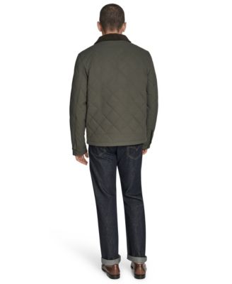 Men's Diamond Quilted Jacket