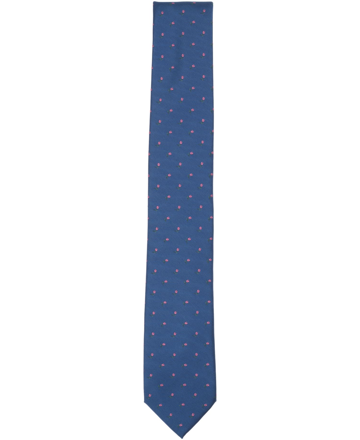 Men's Rose Charm Printed Tie
