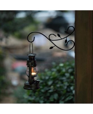 Decorative Metal Wall Mounted Hook for Hanging Plants, Bracket Hanger Flower Pot Holder, 2 Pack