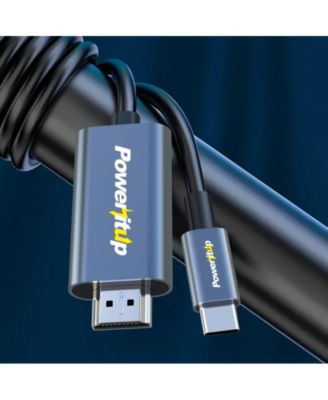 Power It Up USB-C to HDMI 4K High Speed Cable, 6 ft. (5-Pack)