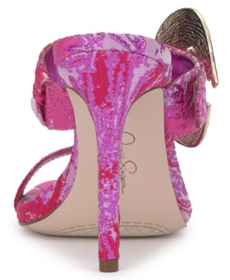 Women's Orrieta Heart Buckle Slip On Dress Sandals