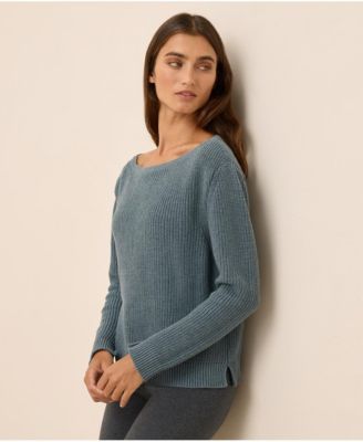 Women's Luxe Knit Boatneck Sweater