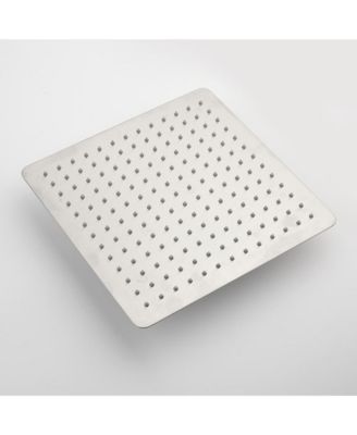 Rain Shower Head, Hand Shower Head, Water Control Valve, Shower Bracket, Hose and Niche Shower System