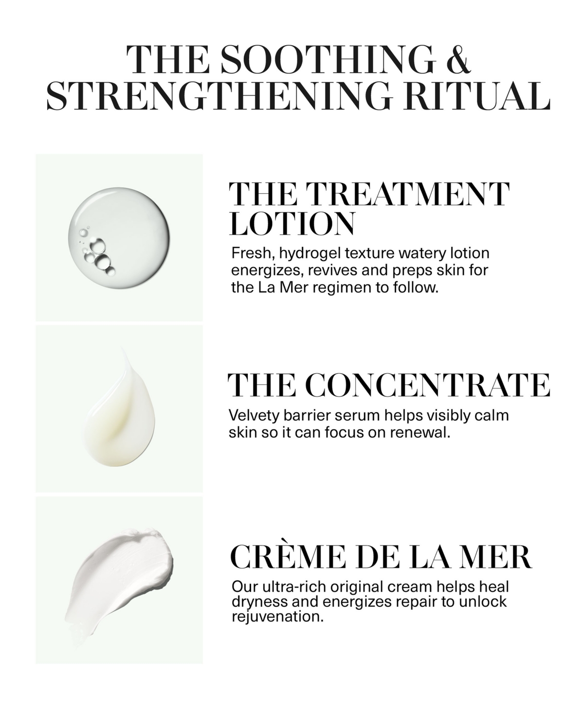 La Mer 3-pc. The Soothing And Strengthening Ritual Skin Care Set In Transparent