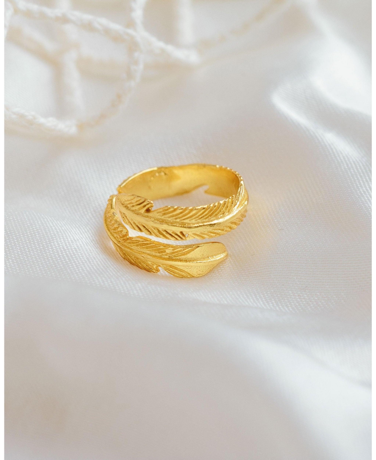 Ottoman Hands Feather Ring