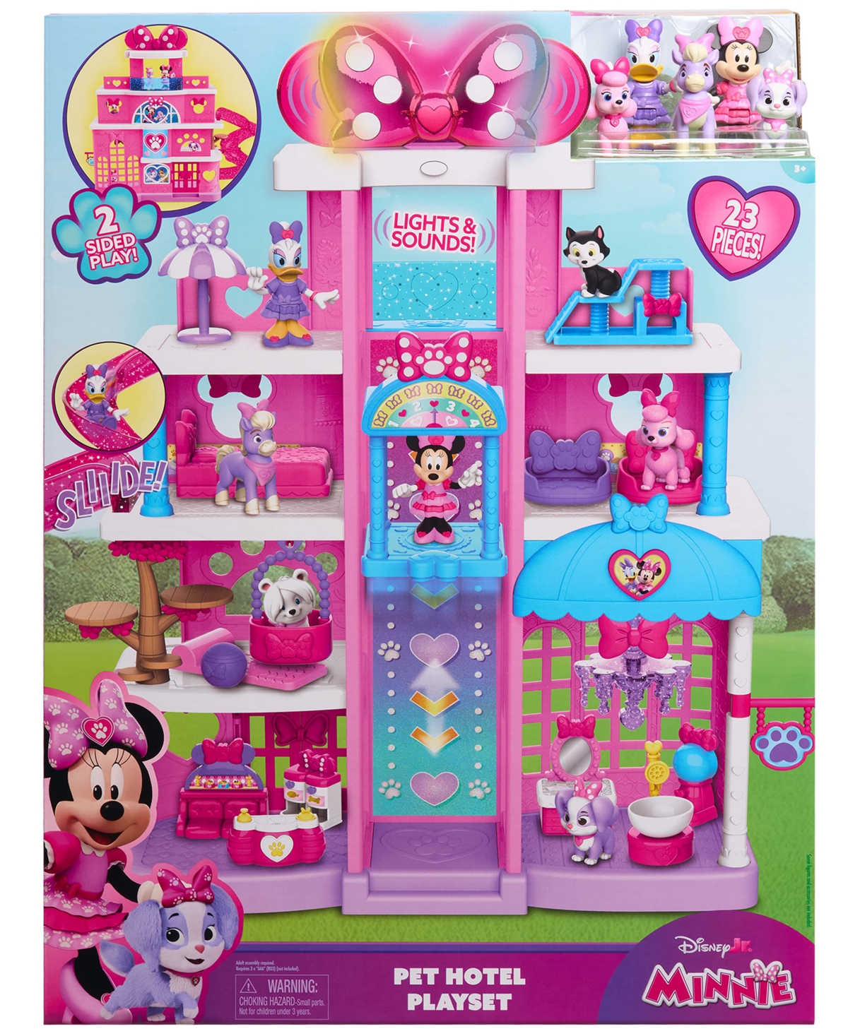 Minnie Mouse Pet Hotel Play Set In Purple