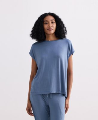 Women's Relaxed Tee in Blue